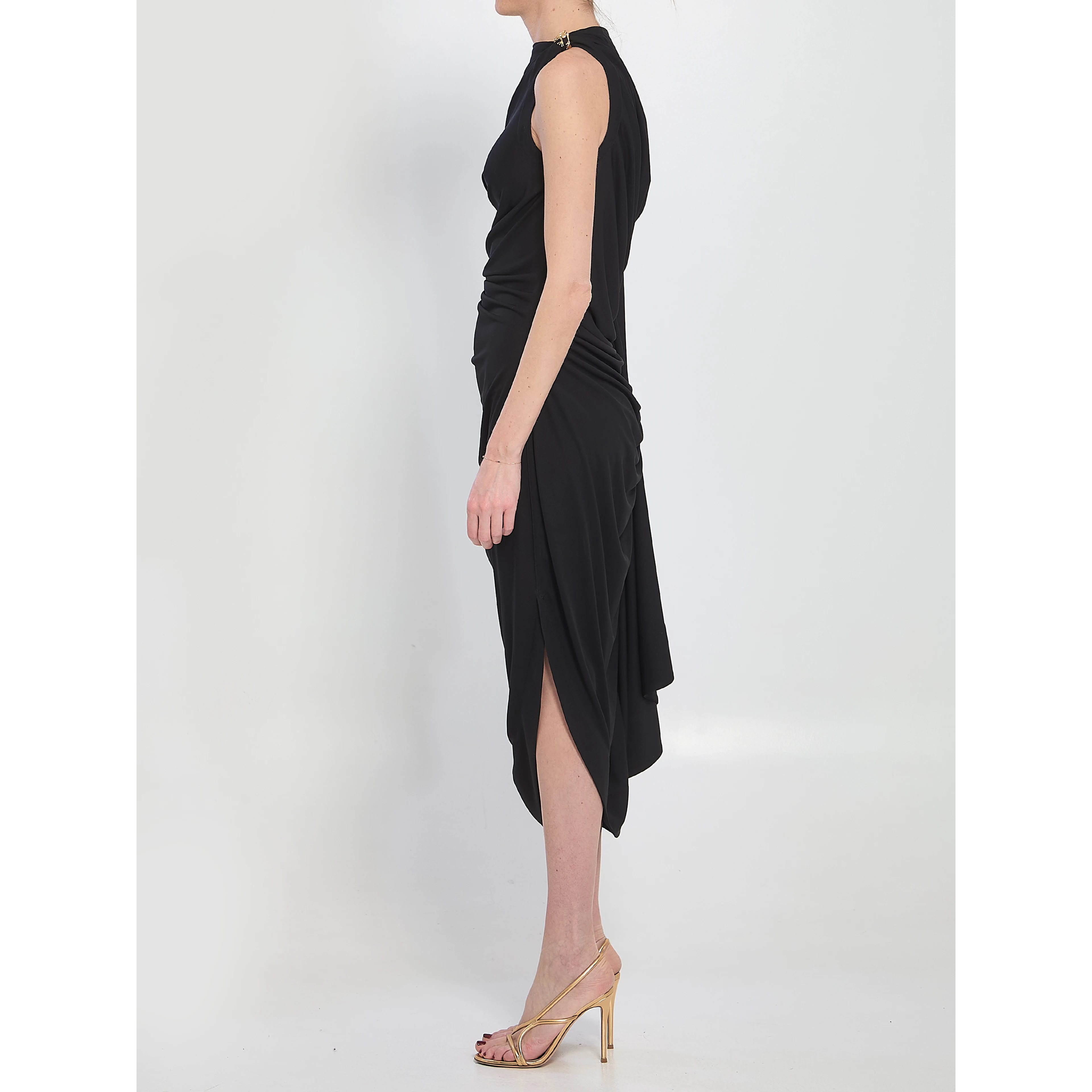 Draped dress