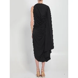 Draped dress