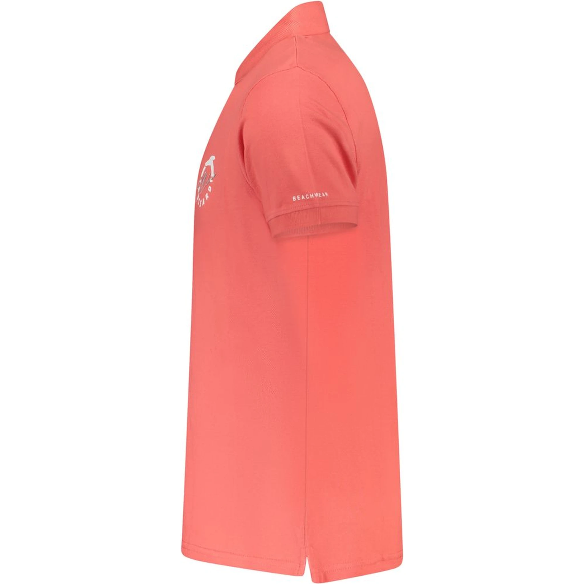 Pink Cotton Polo Shirt