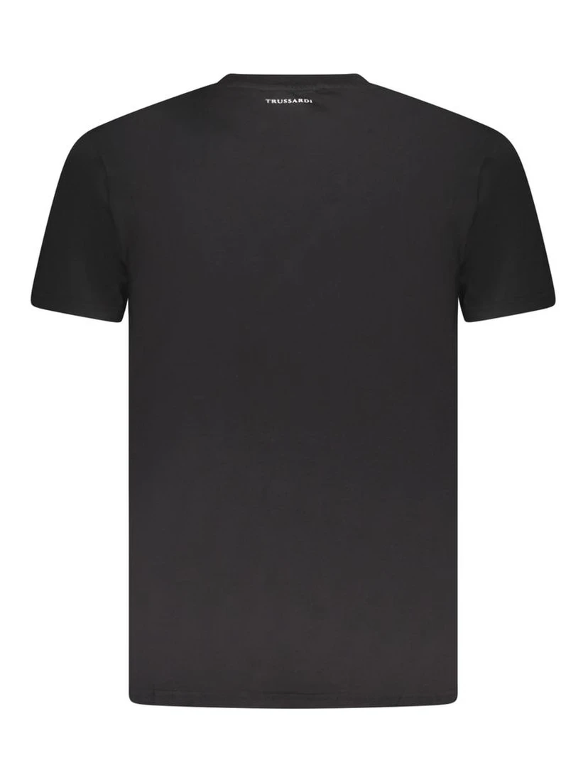 Black Cotton T-Shirt