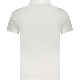 White Cotton Polo Shirt