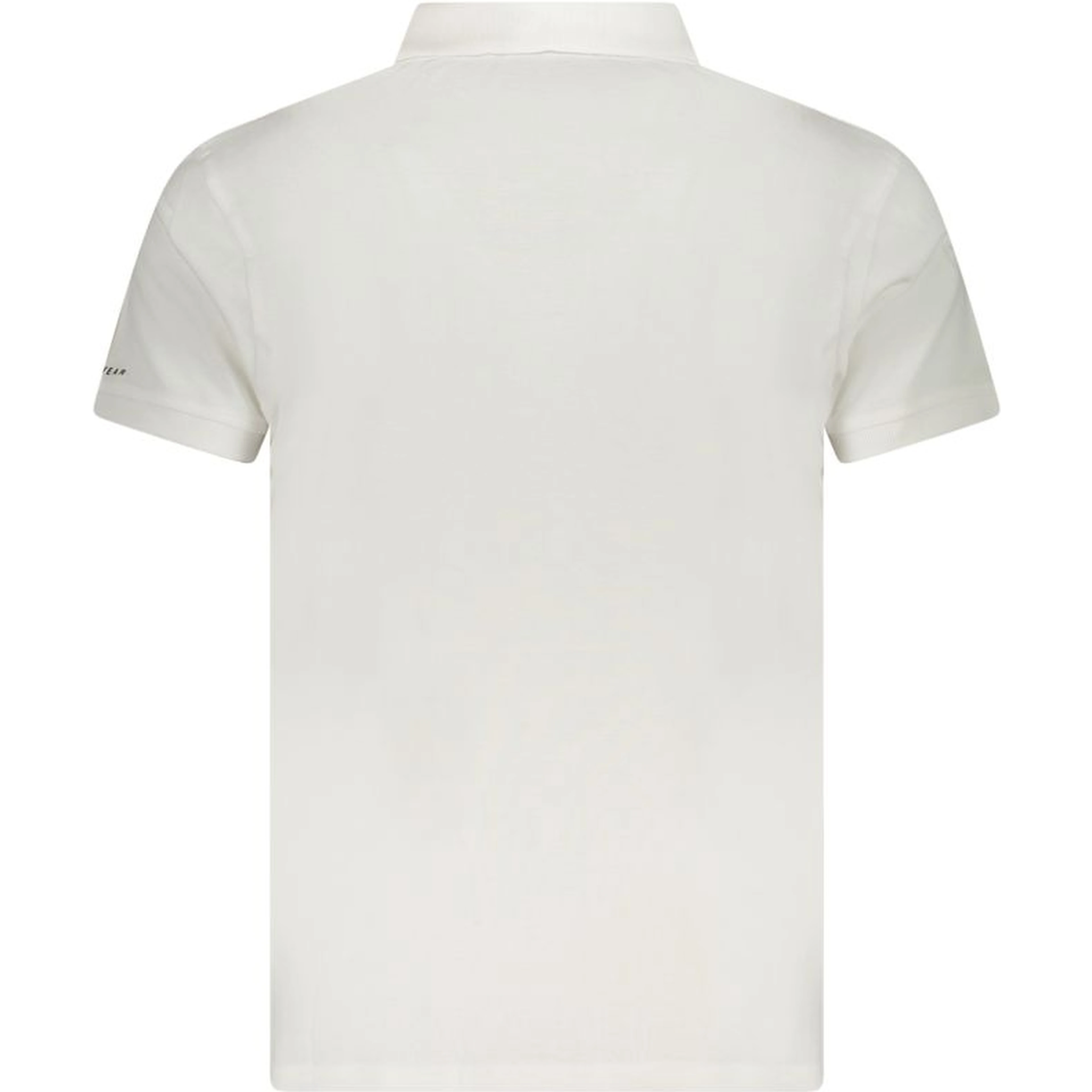 White Cotton Polo Shirt