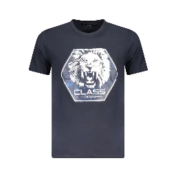 Blue Cotton T-Shirt