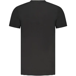 Black Cotton T-Shirt
