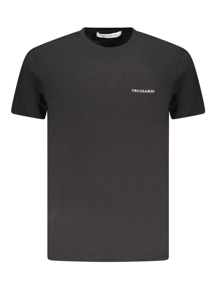 Black Cotton T-Shirt