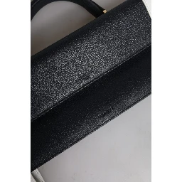Blue White Calfskin Leather Crossbody Shoulder Bag