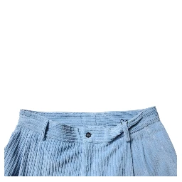 Light Blue Corduroy Cotton Skinny Denim Jeans