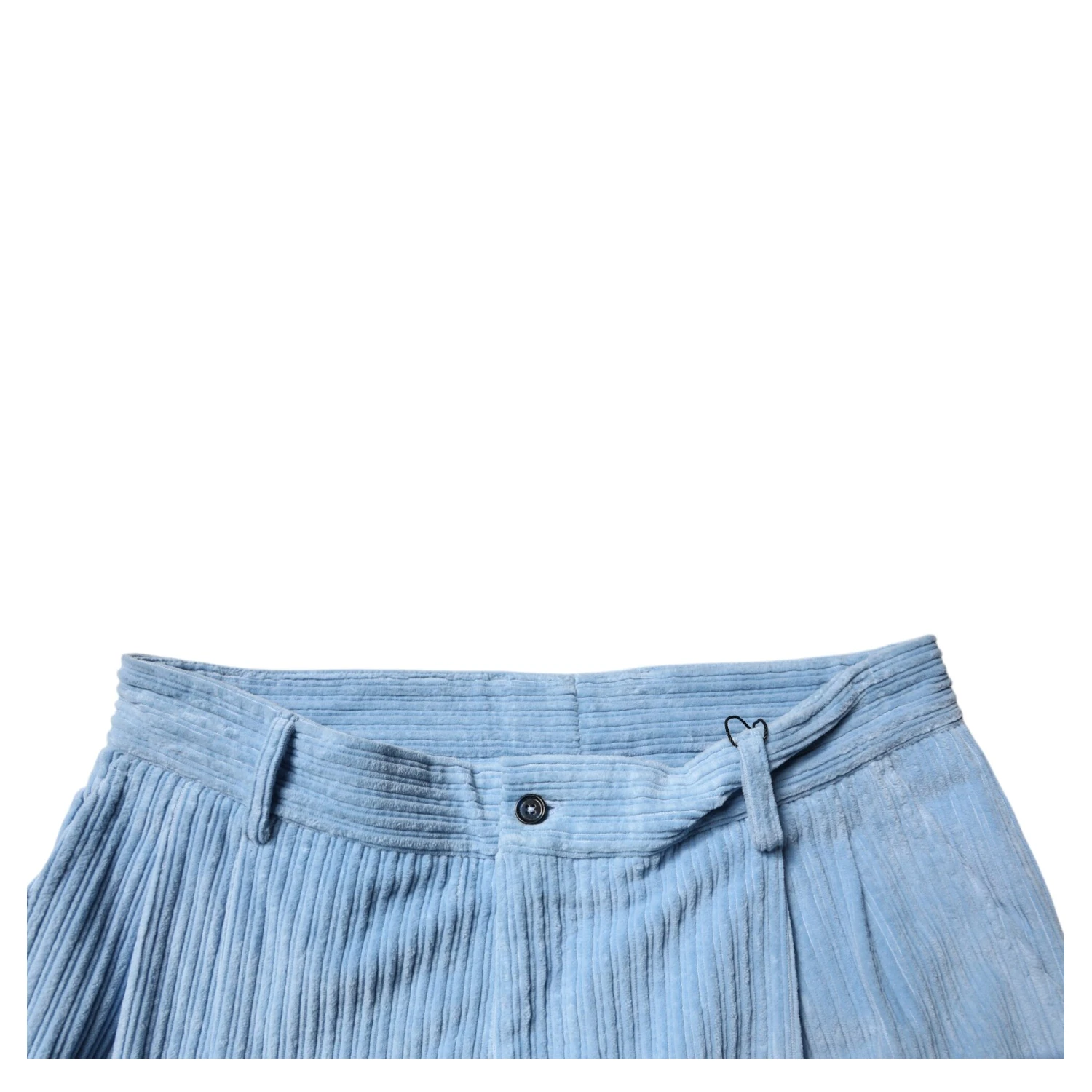 Light Blue Corduroy Cotton Skinny Denim Jeans