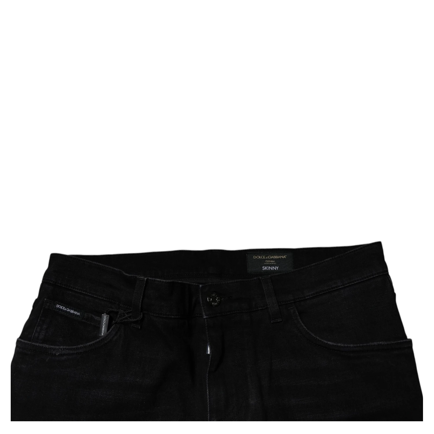 Black Ripped Cotton Skinny Men Denim Jeans
