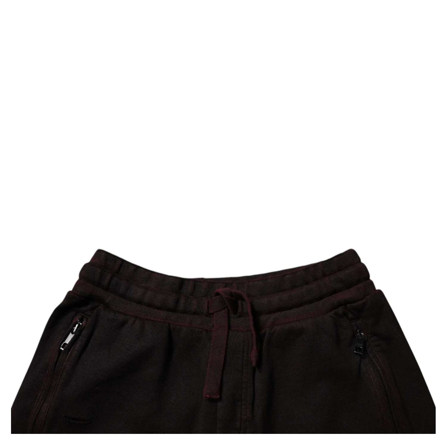 Maroon Cotton Sweatshorts Men Bermuda Shorts