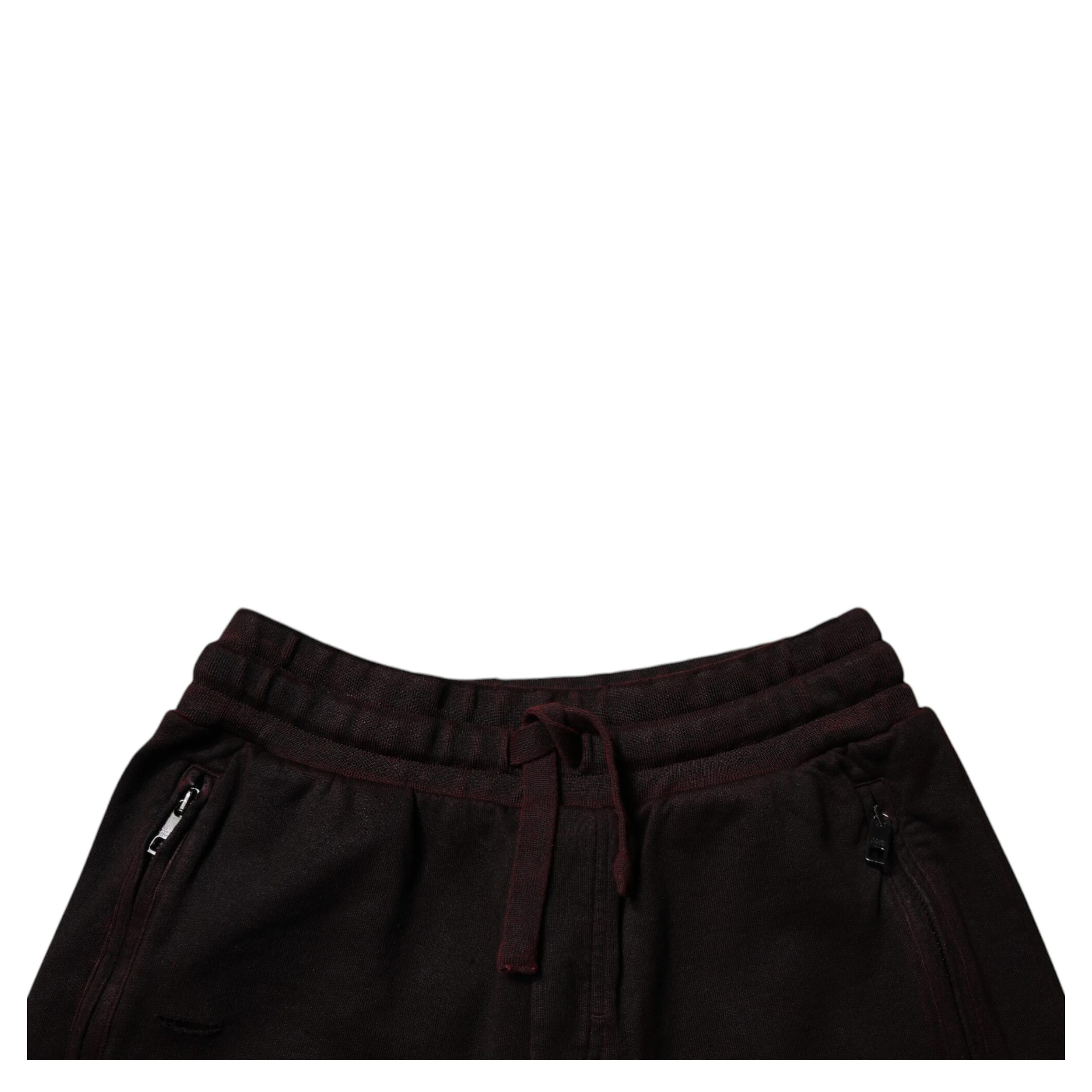 Maroon Cotton Sweatshorts Men Bermuda Shorts