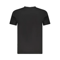 Black Cotton T-Shirt