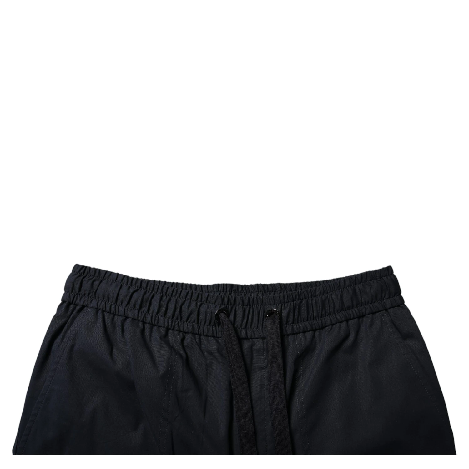 Black Cotton Sweatshorts Men Bermuda Shorts