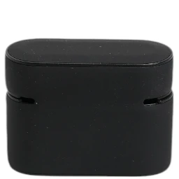 Black Yellow Silicone Embossed Logo Airpods Case