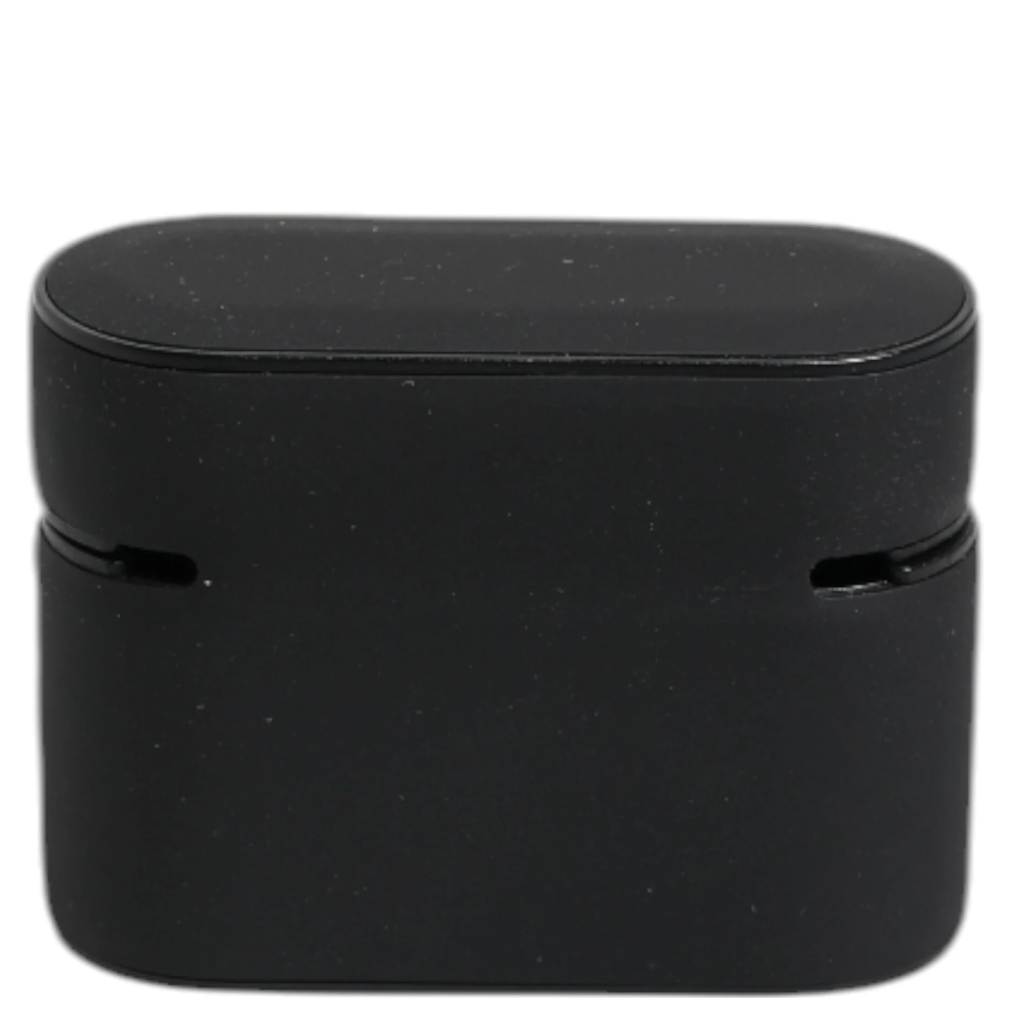 Black Yellow Silicone Embossed Logo Airpods Case