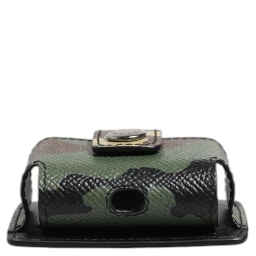 Multicolor Camouflage Leather Airpods Case