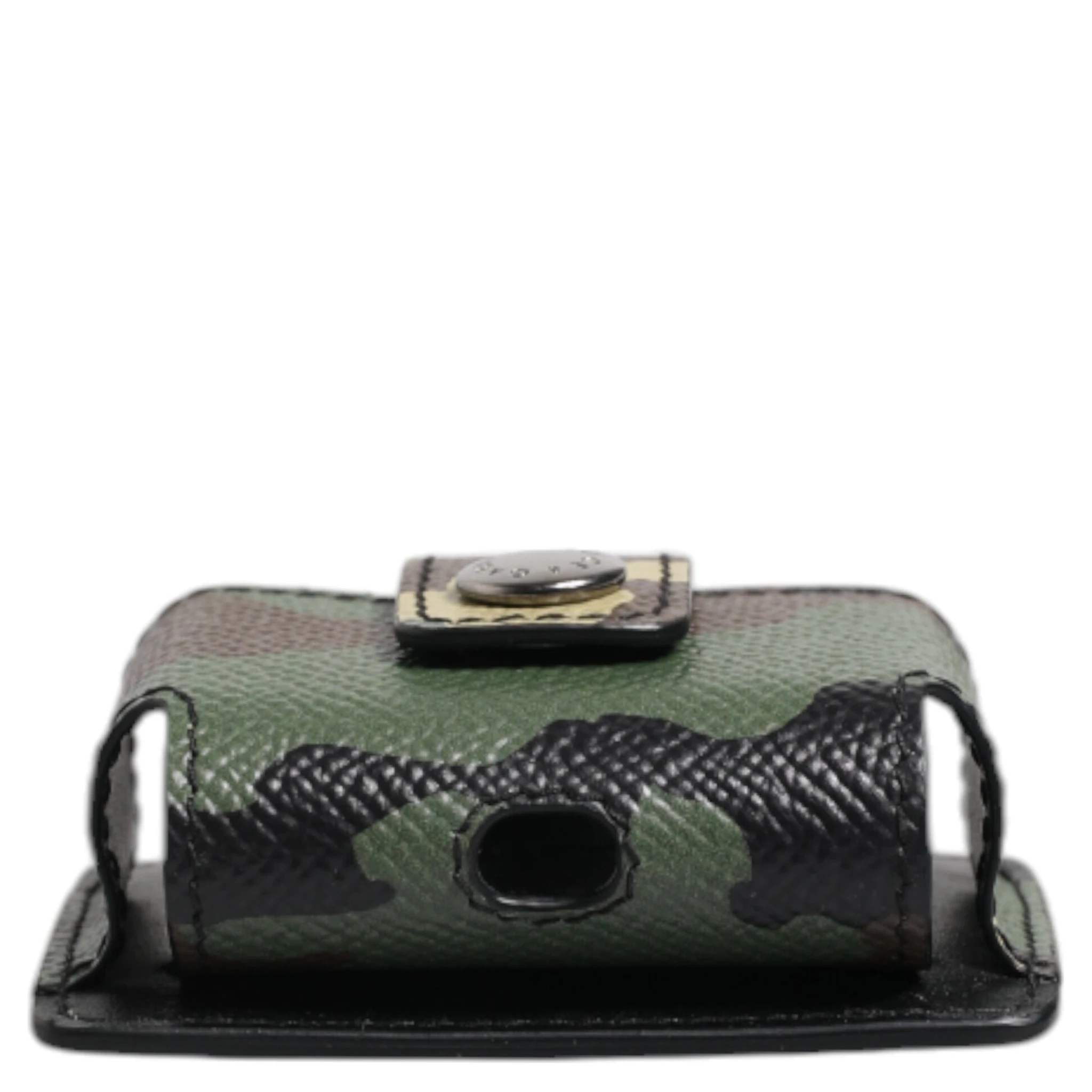 Multicolor Camouflage Leather Airpods Case