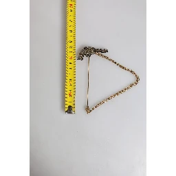 Black Gold Brass Copper Revolver Brooch Lapel Pin