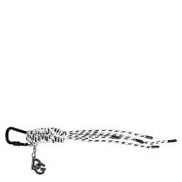 Multicolor Tape String DG Logo Keychain Polyester Keyring