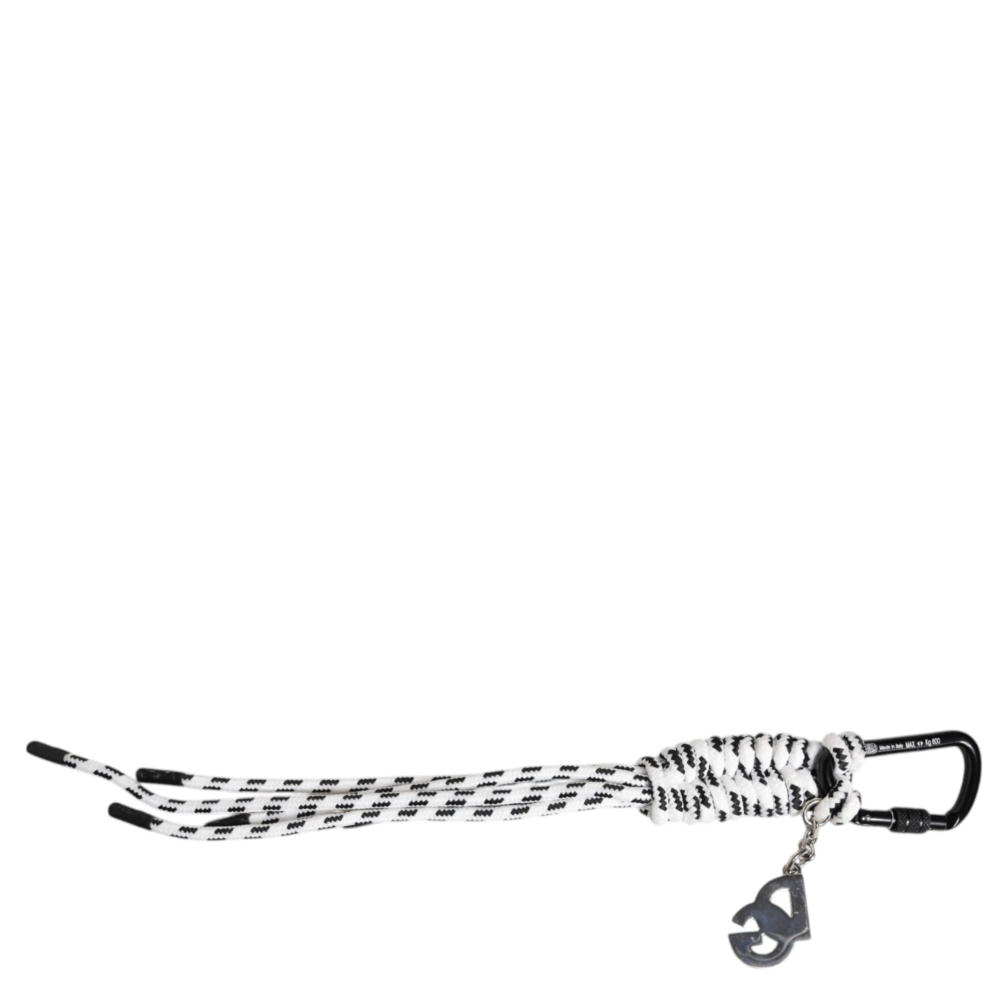 Multicolor Tape String DG Logo Keychain Polyester Keyring