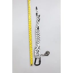 Multicolor Tape String DG Logo Keychain Polyester Keyring