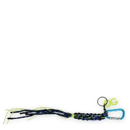 Multicolor Tape String DG Logo Keychain Polyester Keyring
