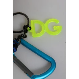 Multicolor Tape String DG Logo Keychain Polyester Keyring