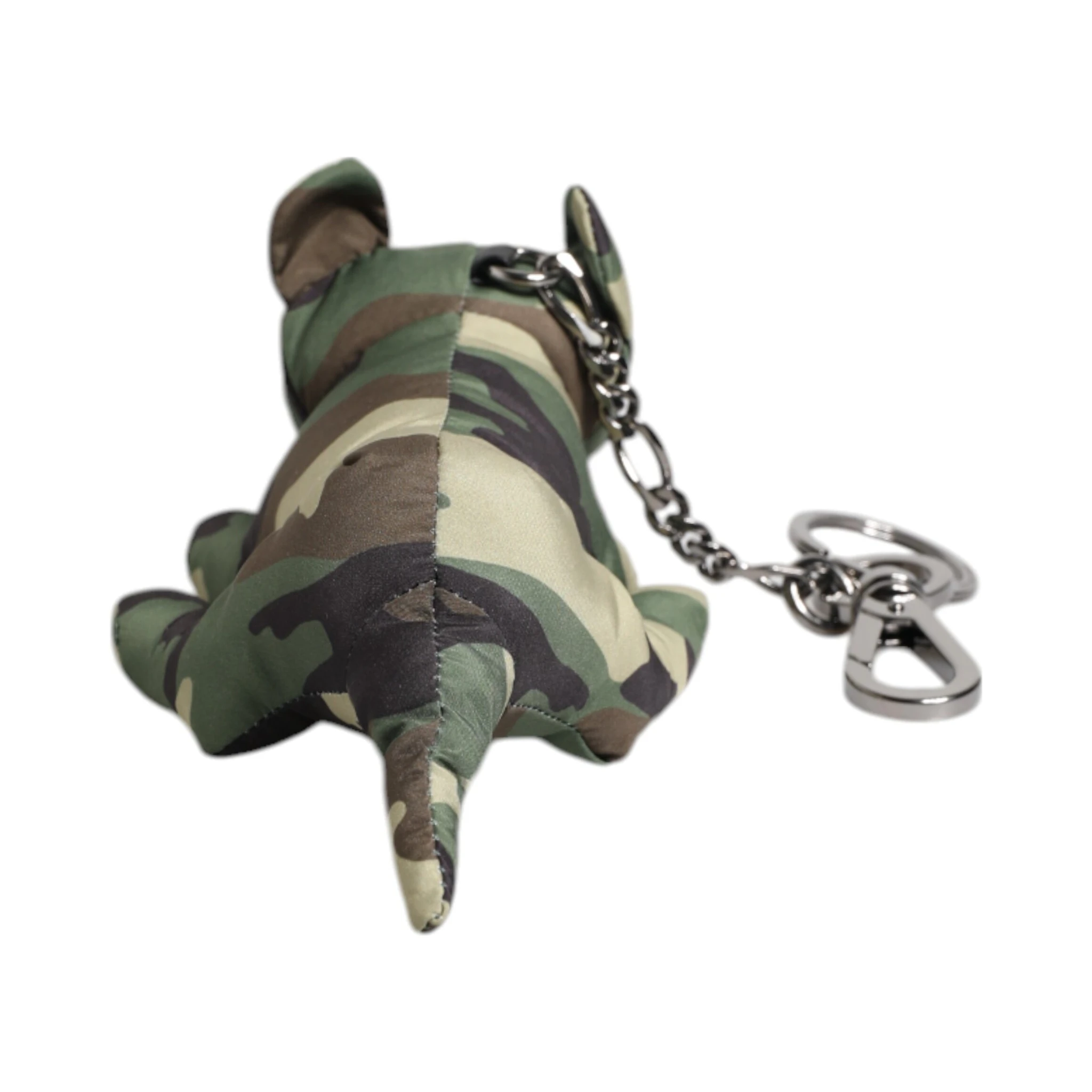 Multicolor Camouflage Animal Silhouette Keychain Keyring