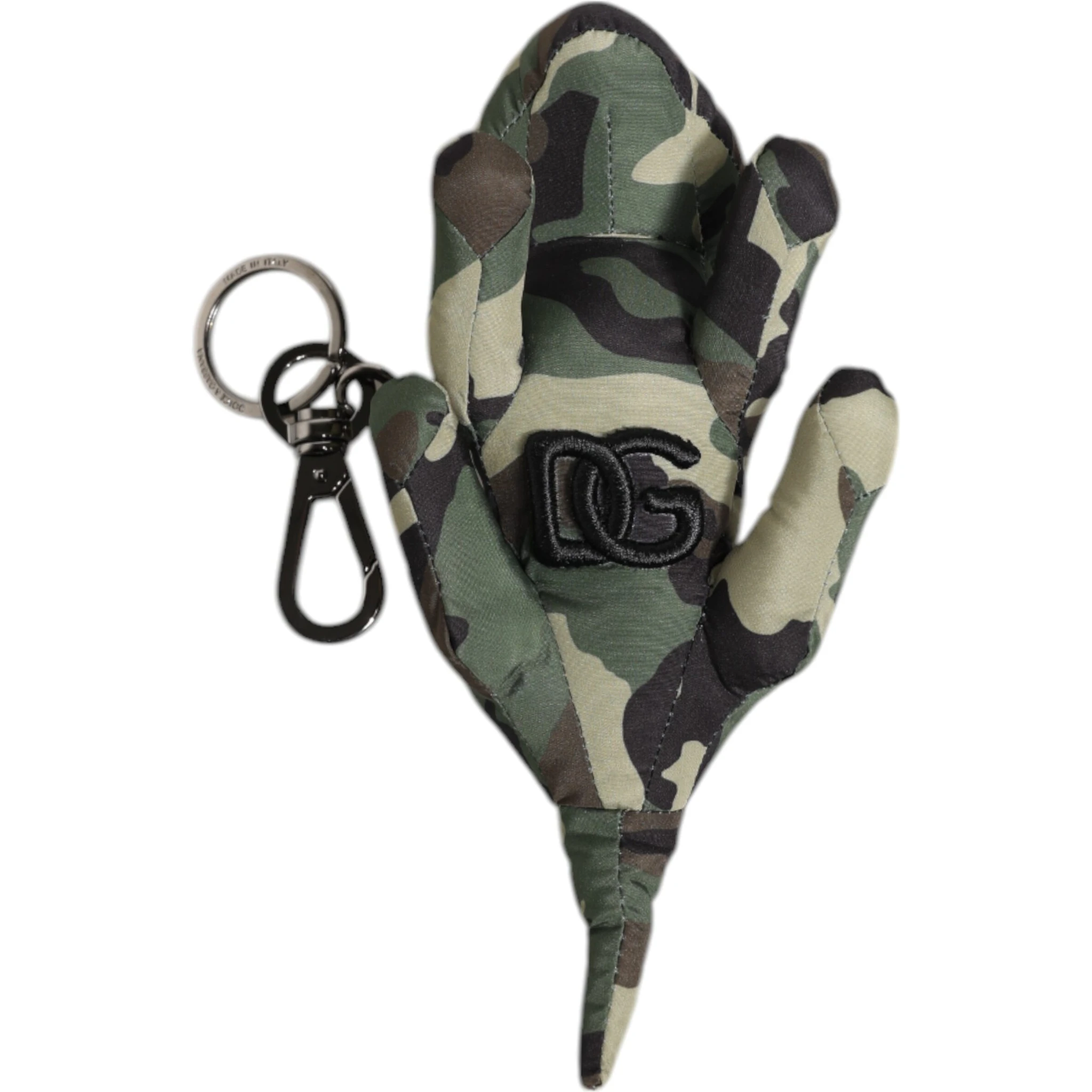 Multicolor Camouflage Animal Silhouette Keychain Keyring