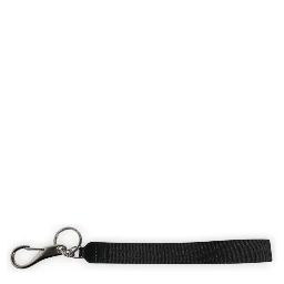 Black Nylon Logo DG Crown Men's Holder Keychain Keyring