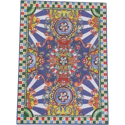 Multicolor Carretto Siciliano Envelope Post Card Holder