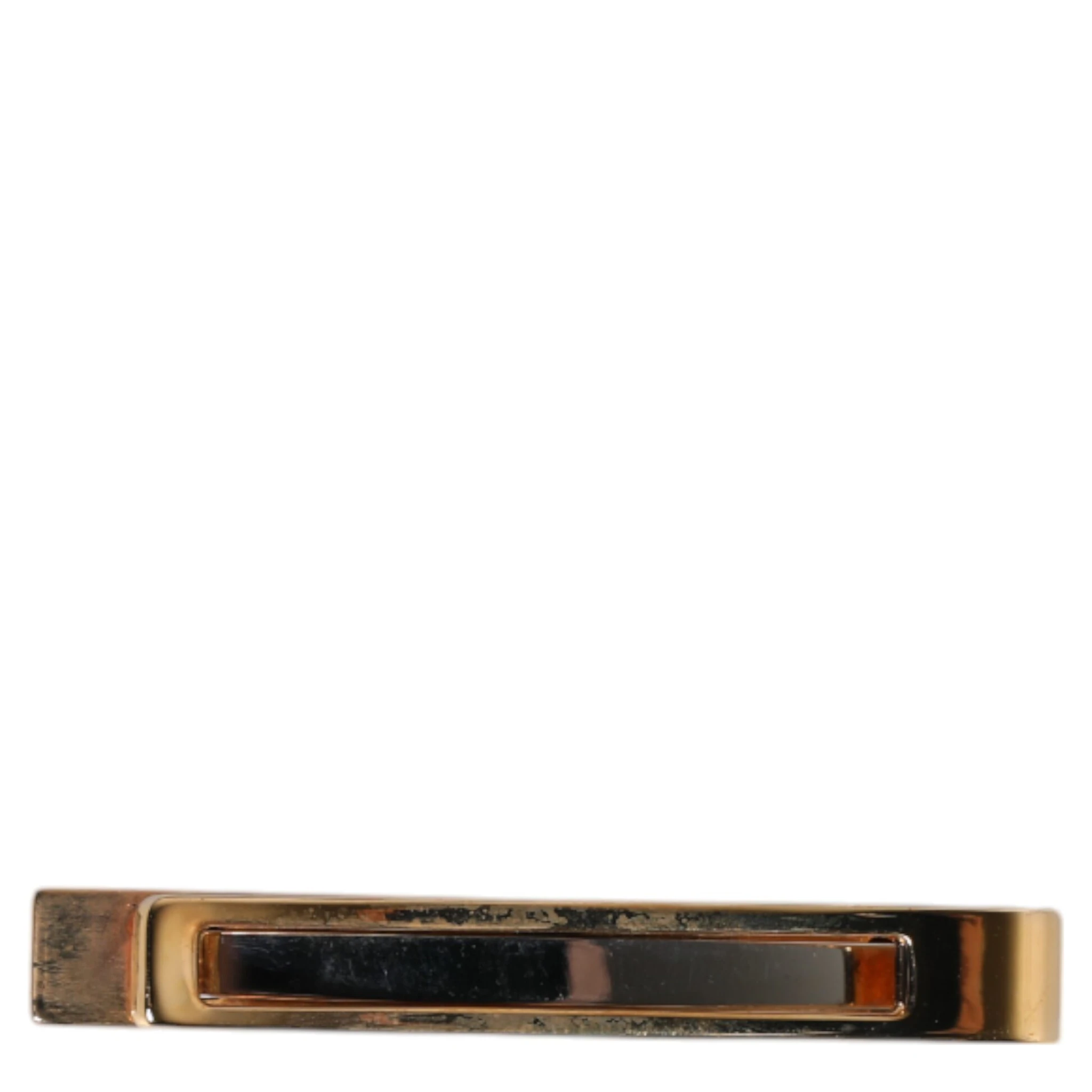 Multicolor Gold Tone Brass Tie Clip Bar