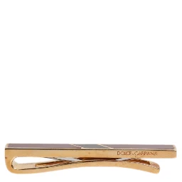 Multicolor Gold Tone Brass Tie Clip Bar