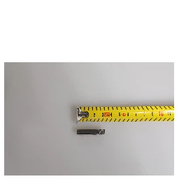 Silver Tone Brass Logo Branded Tie Clip Bar