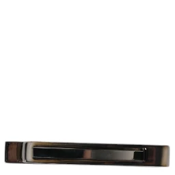 Black Tone Brass Logo Branded Tie Clip Bar