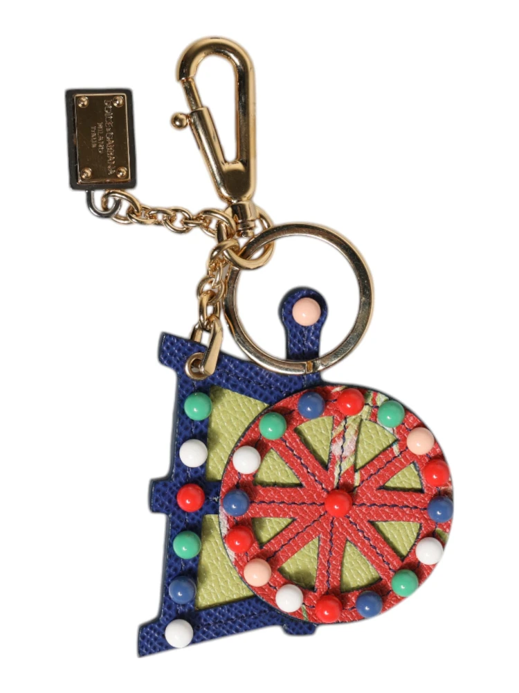 Multicolor Gold Tone Carretto Keychain Keyring alternative