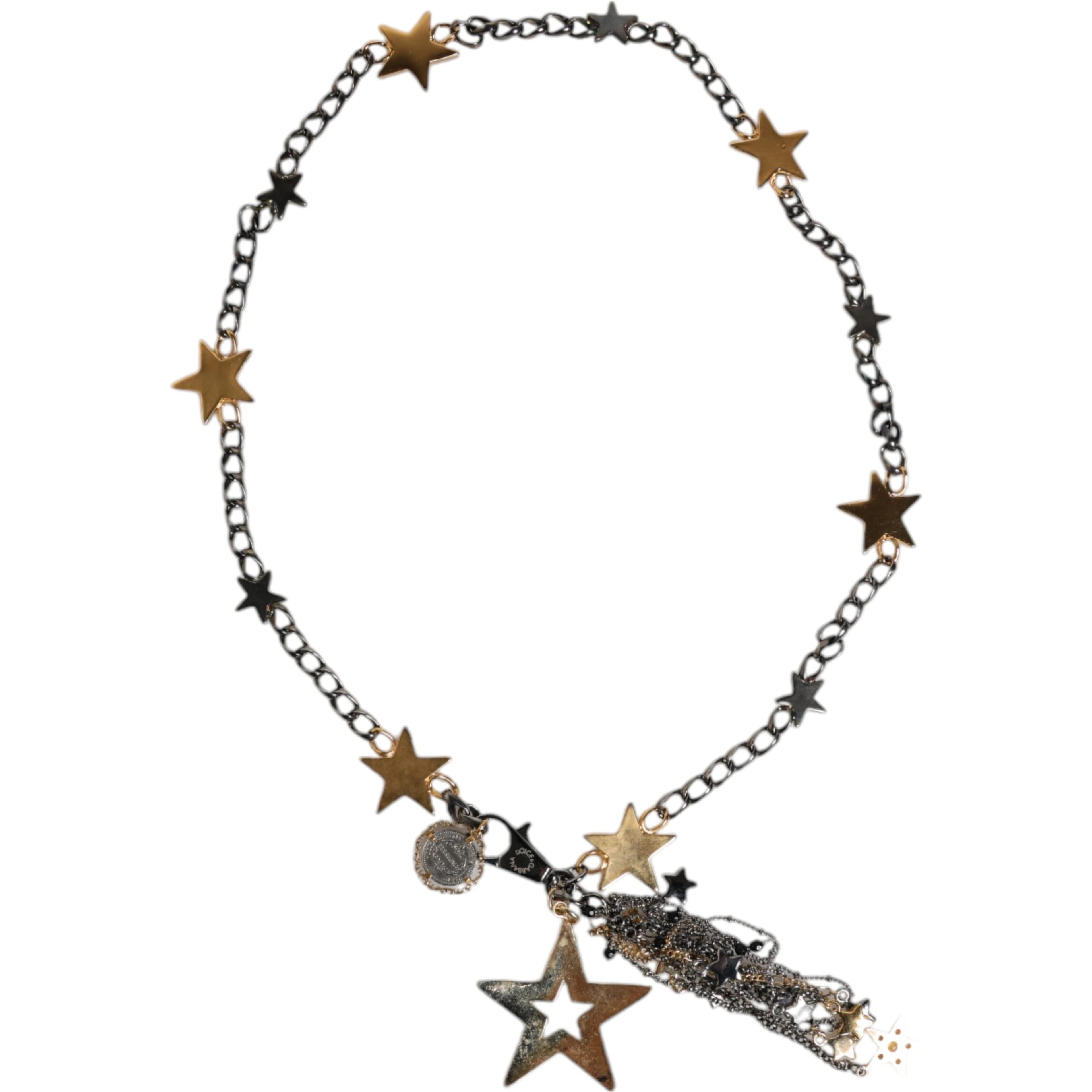 Silver Gold Brass Embellished Waist Chain Belt