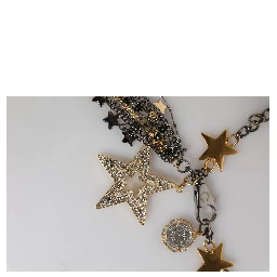 Silver Gold Brass Embellished Waist Chain Belt