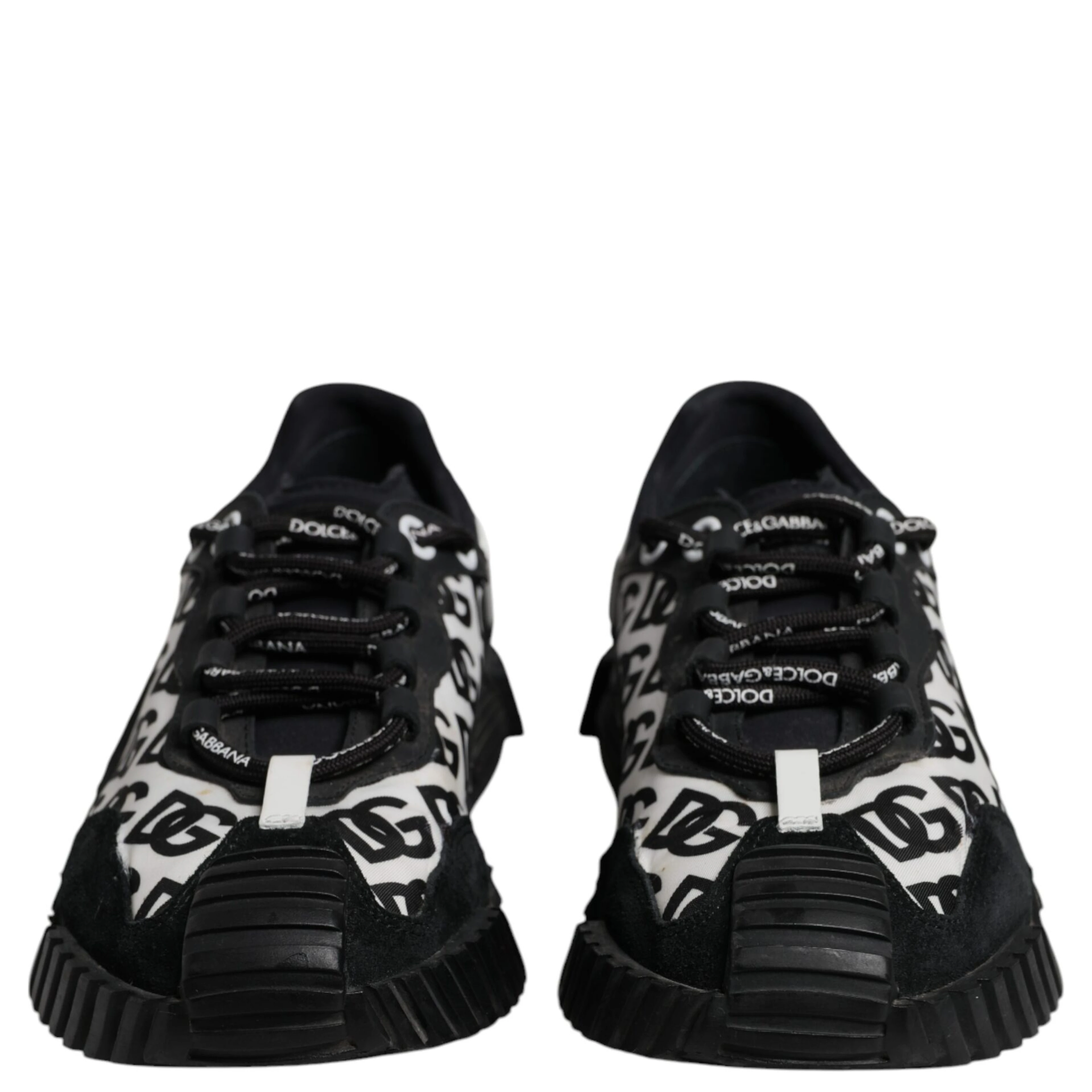 Black Logo Lace Up Low Top NS1 Sneakers Shoes