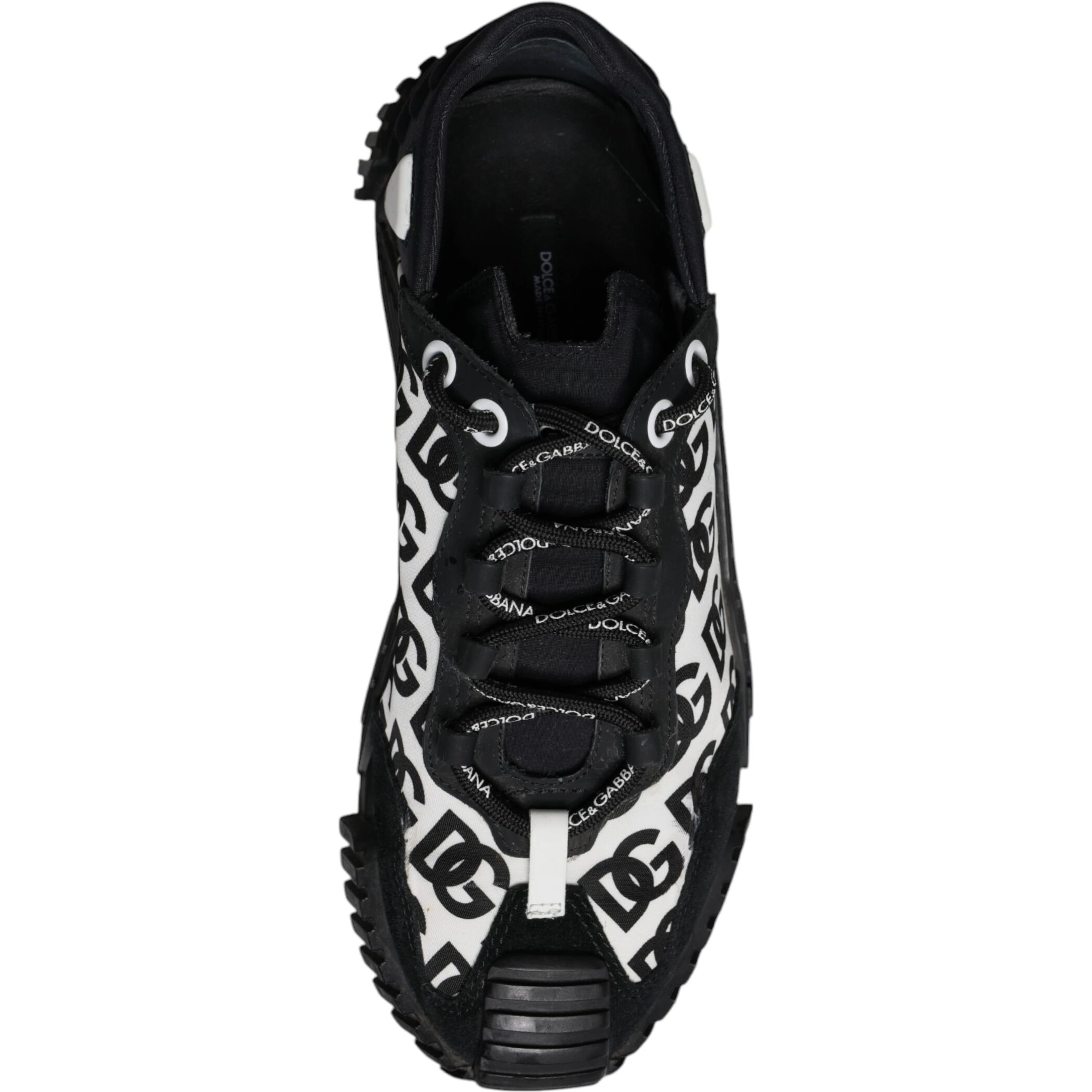 Black Logo Lace Up Low Top NS1 Sneakers Shoes