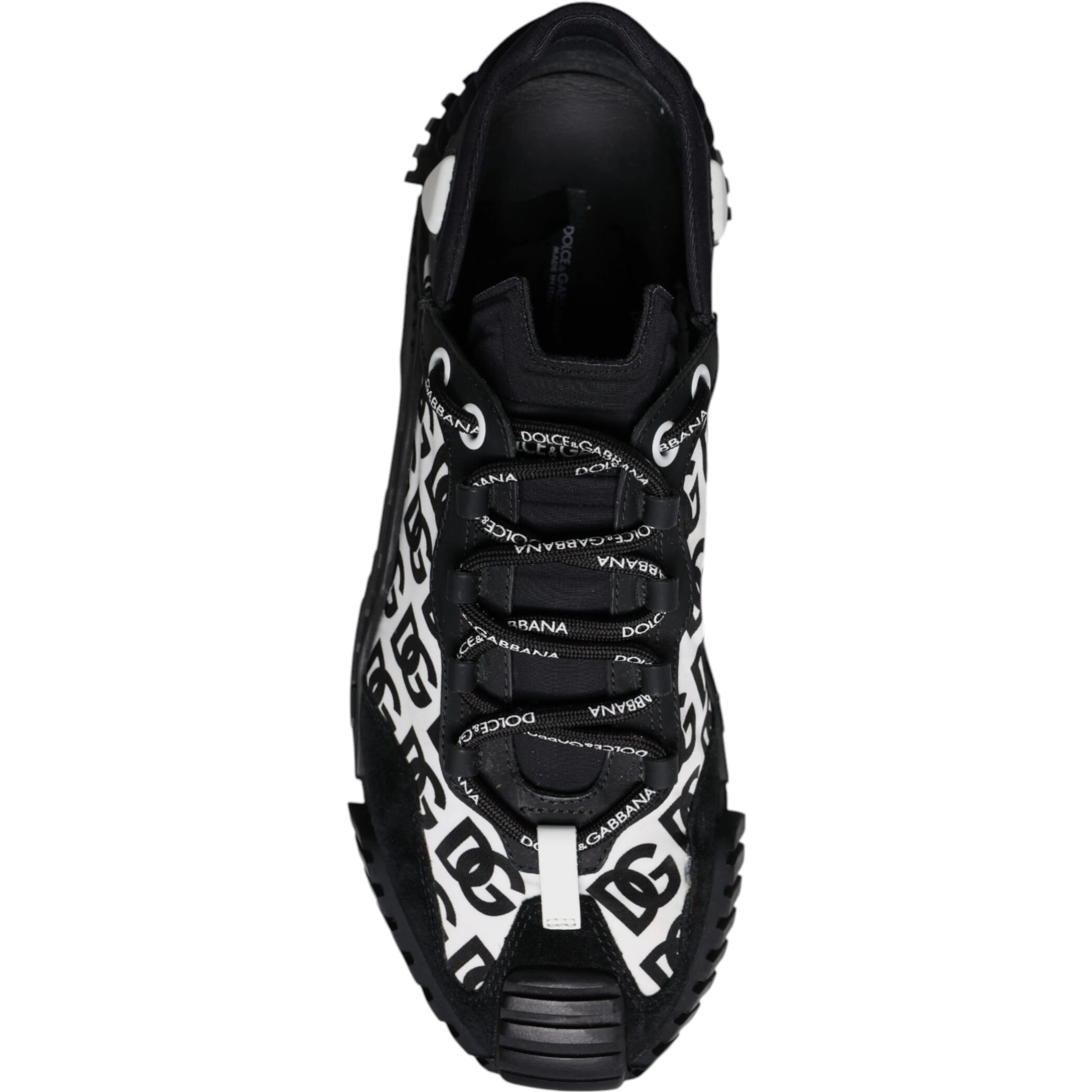 Black Logo Lace Up Low Top NS1 Sneakers Shoes