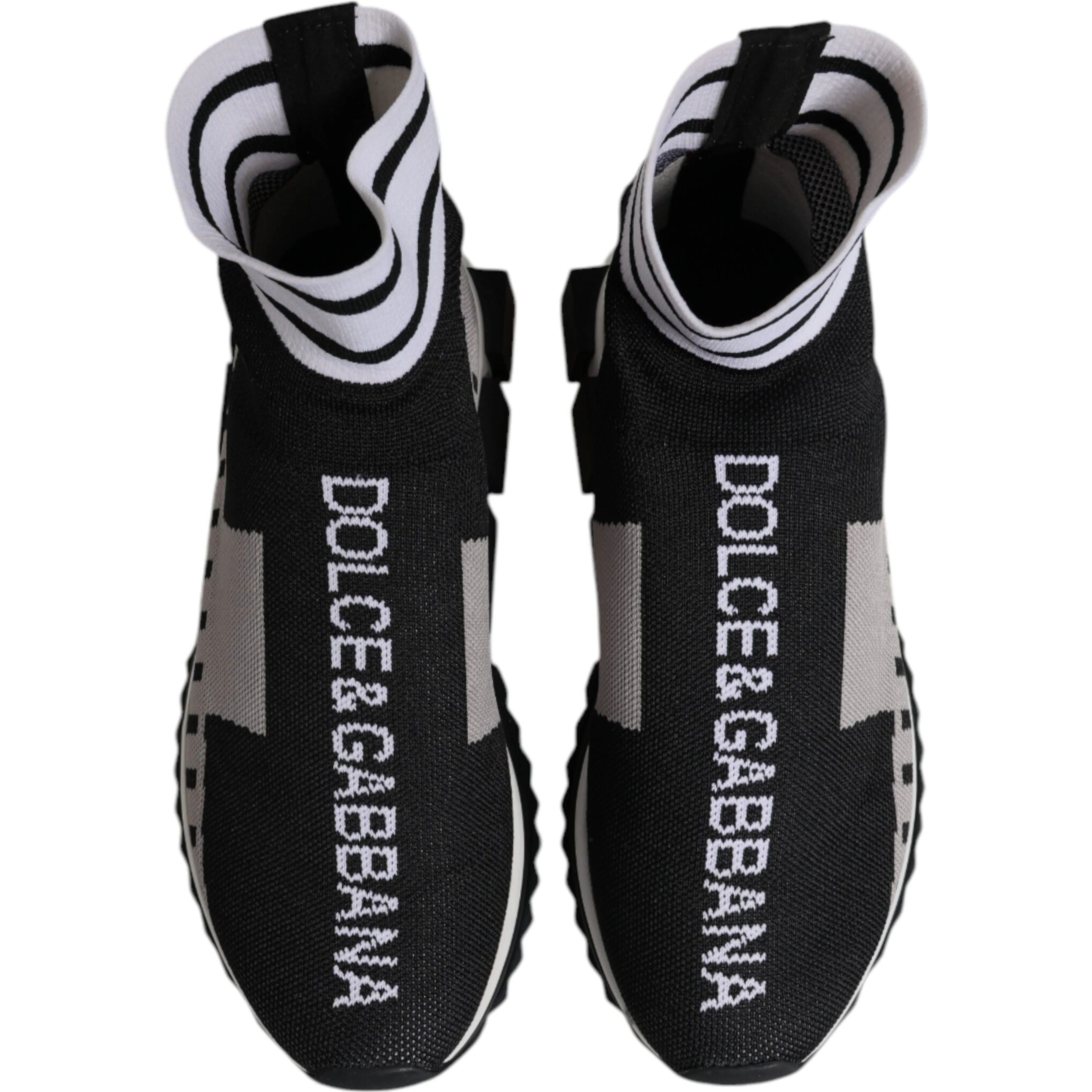 Black Gray Sorrento Socks Women Sneakers Shoes