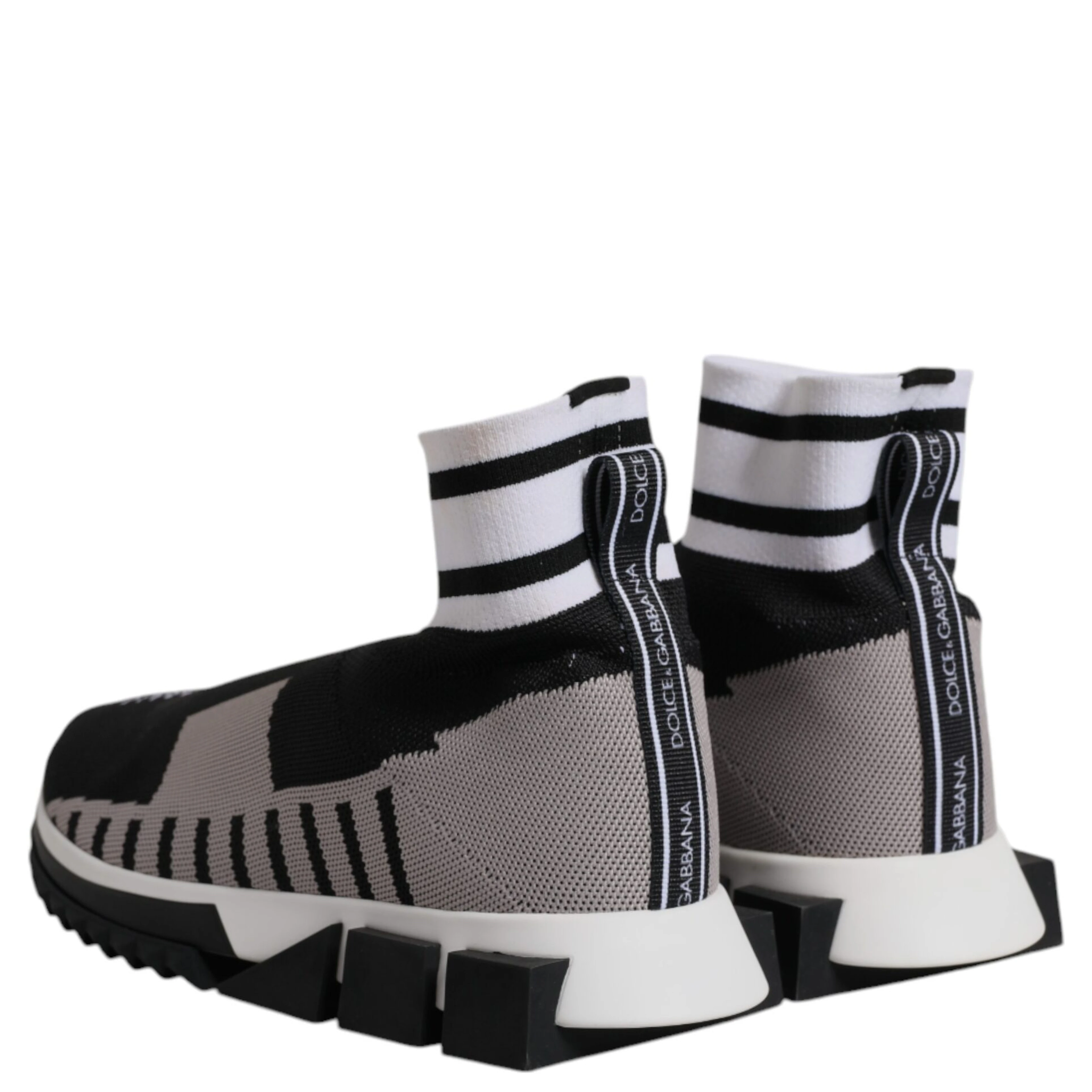 Black Gray Sorrento Socks Women Sneakers Shoes