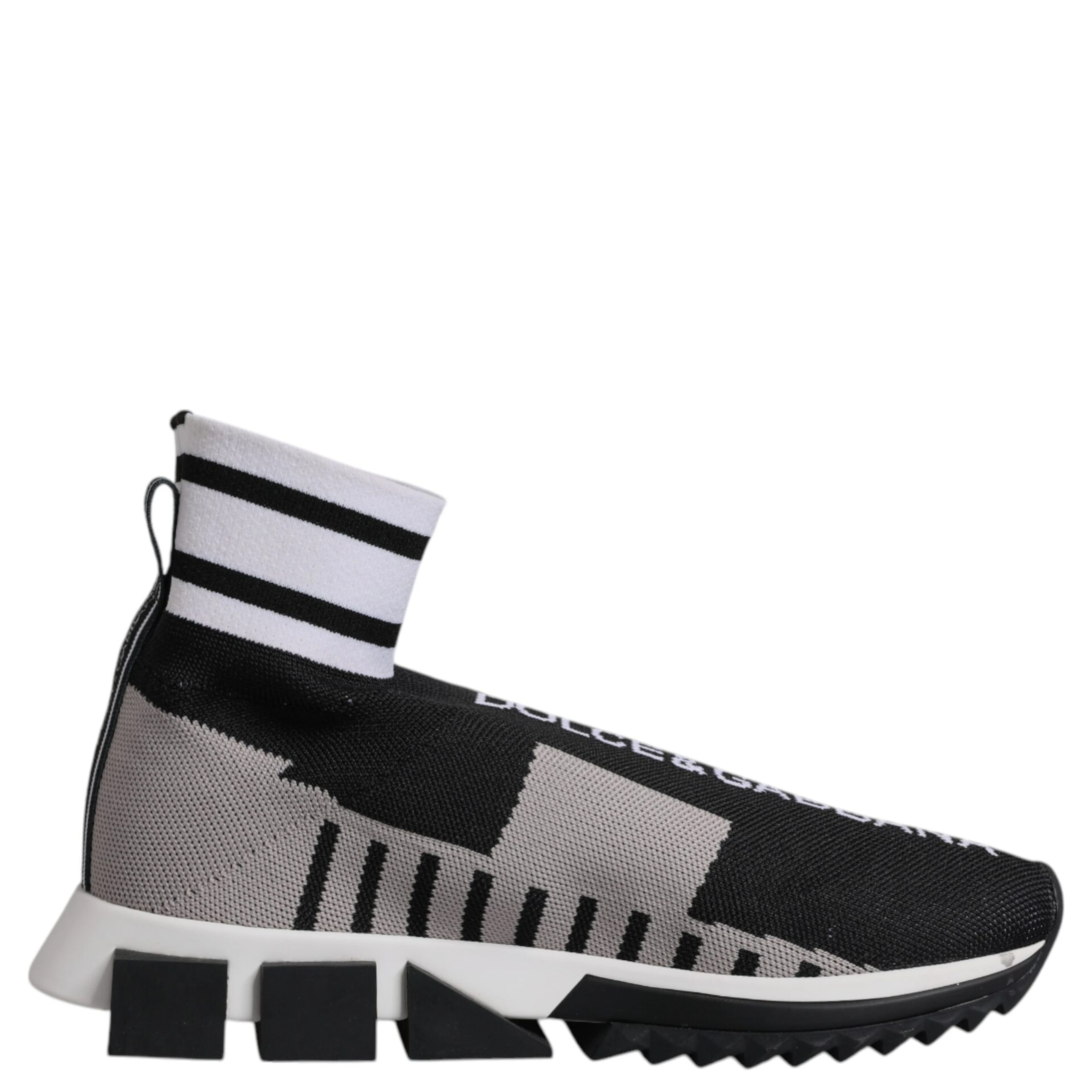 Black Gray Sorrento Socks Women Sneakers Shoes