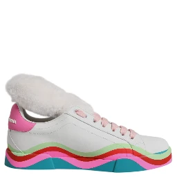 Multicolor Low Top Trainers Sneakers Shoes