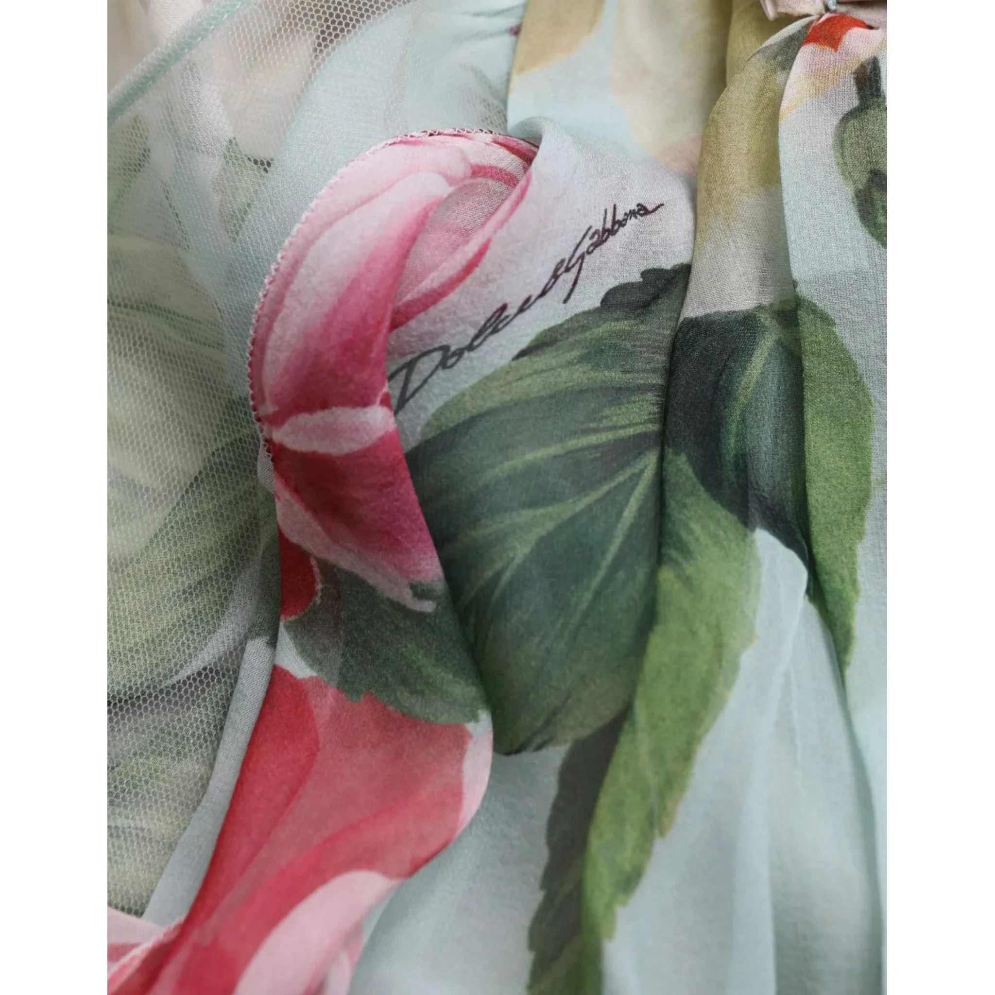 Blue Floral Print Tiered Long Maxi Dress