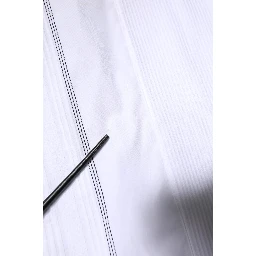 White Cotton Button Down Long Sleeves Shirt