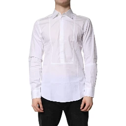 White Cotton Collared Dress Formal Shirt