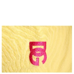Yellow Cotton Logo Collared Polo T-shirt