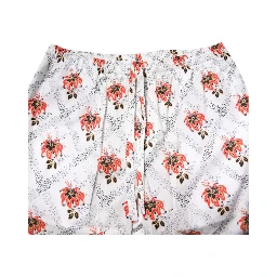 Multicolor Floral Print Cotton Pajama Set Sleepwear